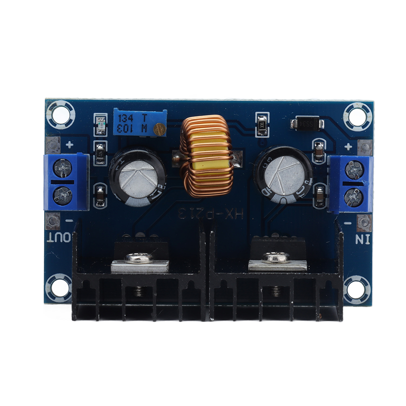 Einstellbarer Dc-cr-spannungsregler, Verpolungsschutz, Doppellagige Leiterplatte, 12v/24v-abwärtswandler, Stabilisiertes Netzteilmodul.