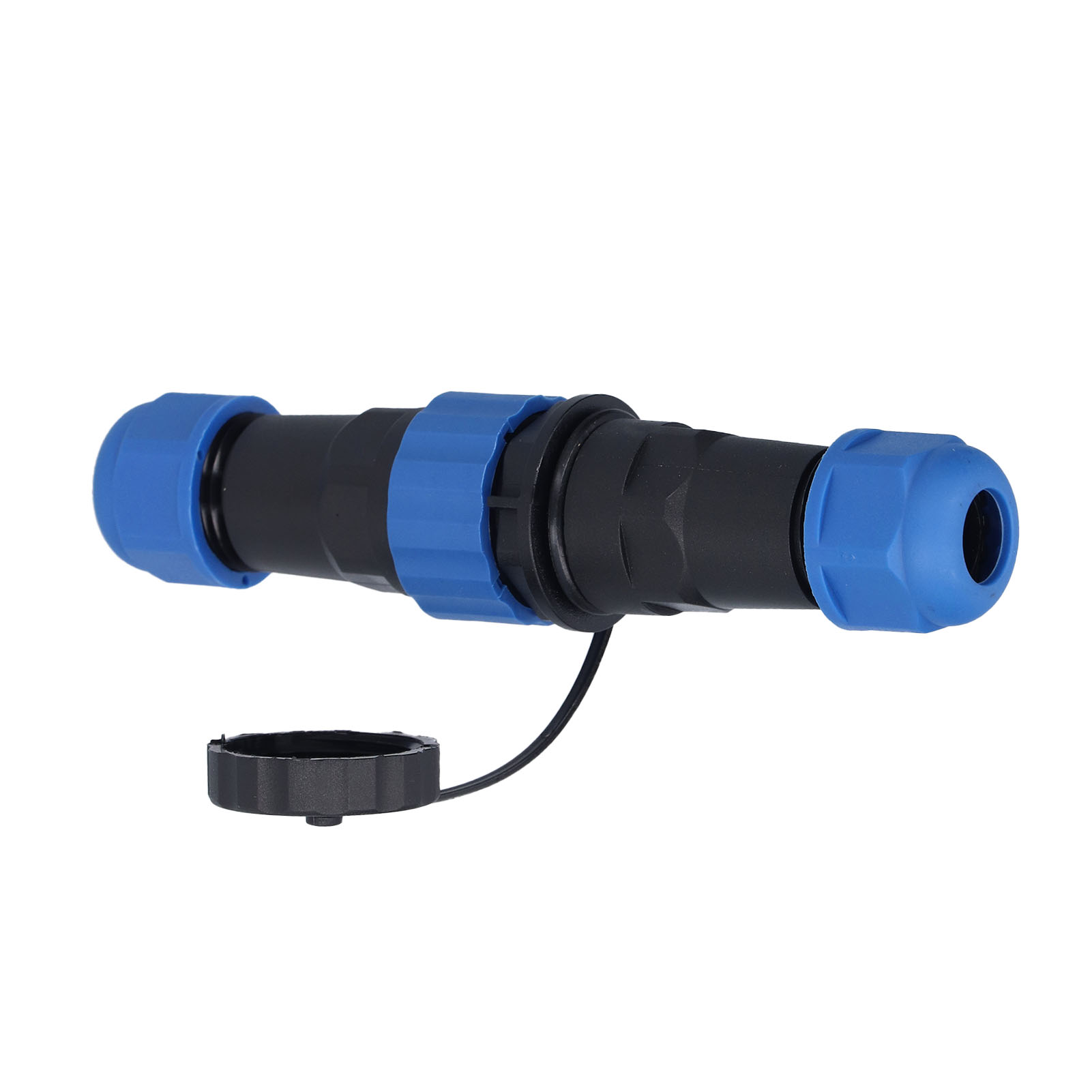 Wasserdichter Luftfahrtstecker Ip68, 250 V, 5 A, Sp208, Für Kabel, Wandmontage, 2-polig, Wasserdicht, Industrieller Elektrischer Stecker