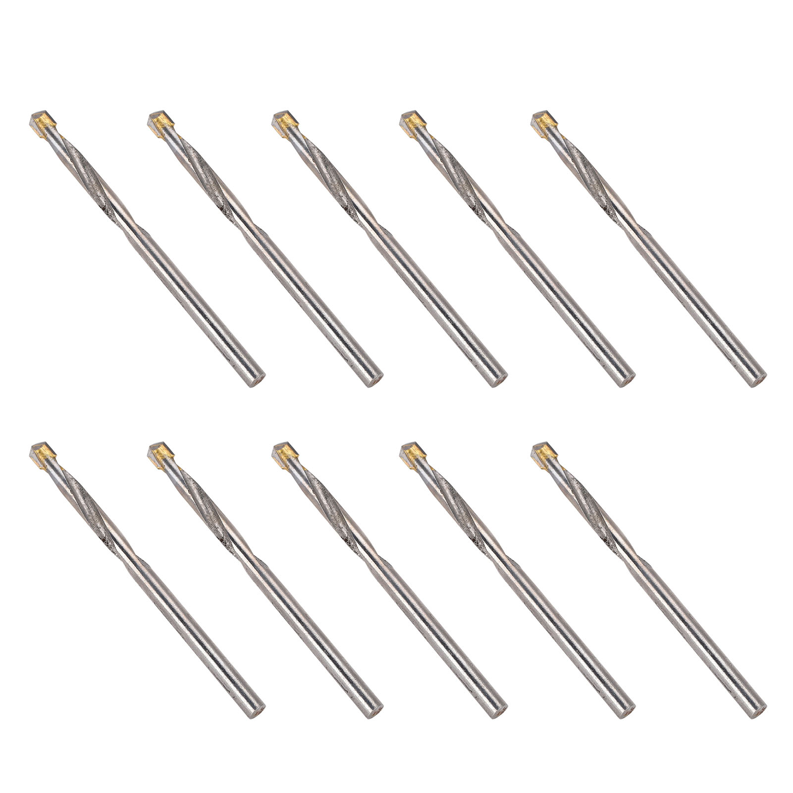 10 Hss-spiralbohrer, Zylindrischer Schaft, Wolframstahl, Für Holz Und Metall, Präzisionsbohren, 4,2 Mm, Set