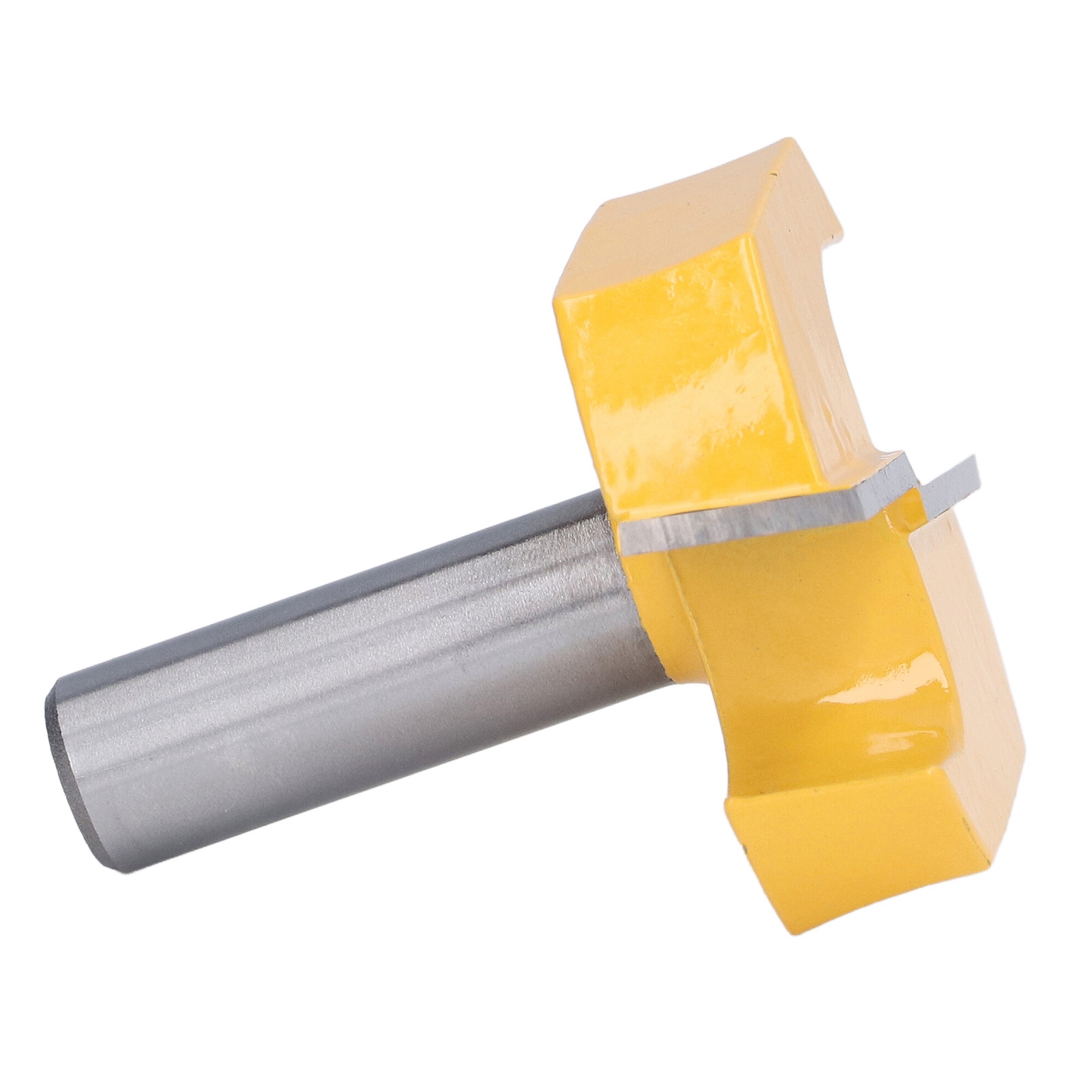 57-mm-holznutfräser, 1/2-zoll-schaft, Sauberer Schnitt, Flacher Boden, Holzbearbeitungswerkzeug Für Oberfräsen, Präzises Nutfräsen, Wolframkarbid, 1 Stück.