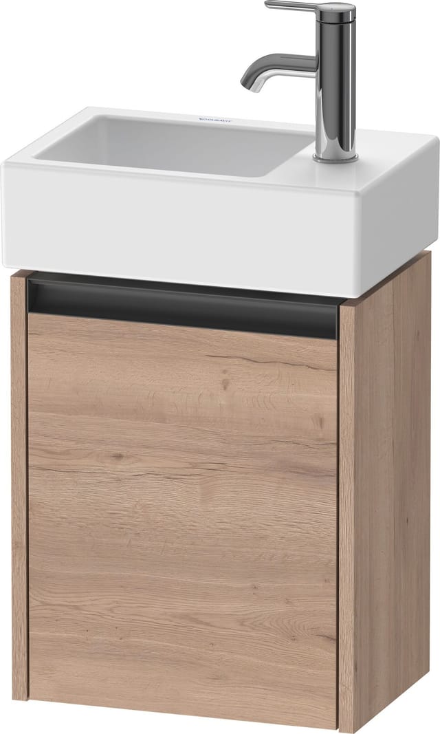 Duravit Waschtischunterschrank Ketho.2 36,4x23,8cm, An R, E marm., 1 Tür, wandhängend