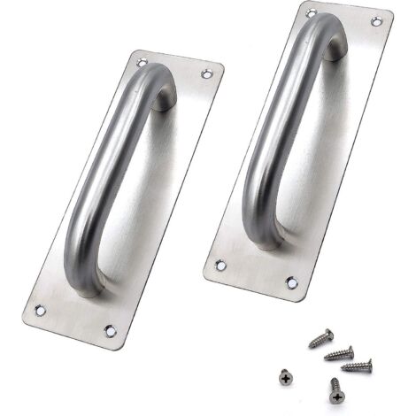Schiebetürgriffe (200 X 65 Mm), Türgriffe Aus Edelstahl, Schiebetüren, Schrank, Toilette, Garage, Gartenhaus