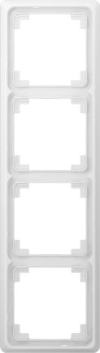 Jung Rahmen 4-fach aws waage/senkrecht CDP 584 WW