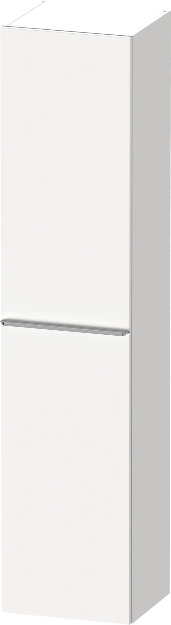 Duravit Hochschrank D-Neo 40x36cm, 1 Tür, 5 Bö, An L, ES geb/we ma