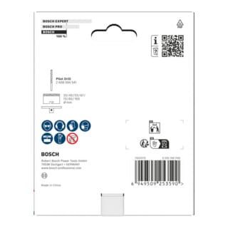 Bosch Aufspannflansch für Brick and Soft Tile Lochsäge, 33-103 mm