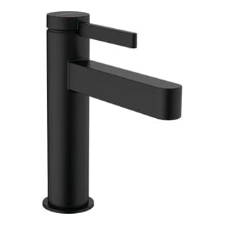 hansgrohe Waschtisch-Einhebelmischer Finoris CSt, A 139mm, m Pus-Op-Ab, sw ma