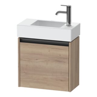 Duravit Waschtischunterschrank Ketho.2 48,4x23,8cm, An L, E marm., 1 Tür, wandhängend