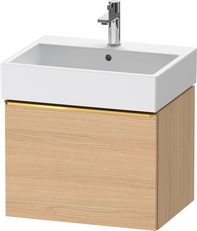 Duravit Waschtischunterschrank D-Neo 58,4x44,2cm, g pol/Ei N, 1 Ausz., wandhängend