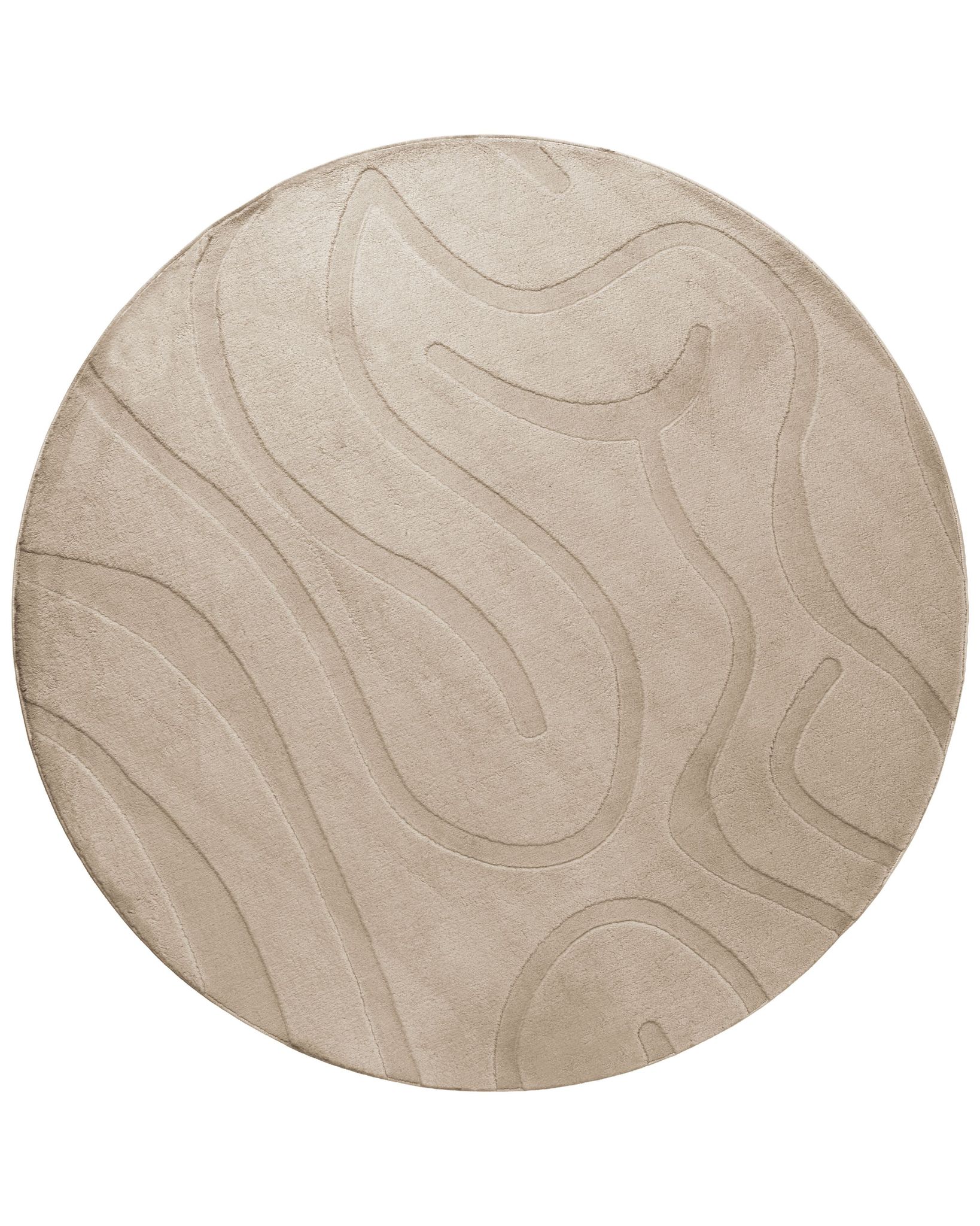 Teppich Salvori Beige Ø 160 Cm
