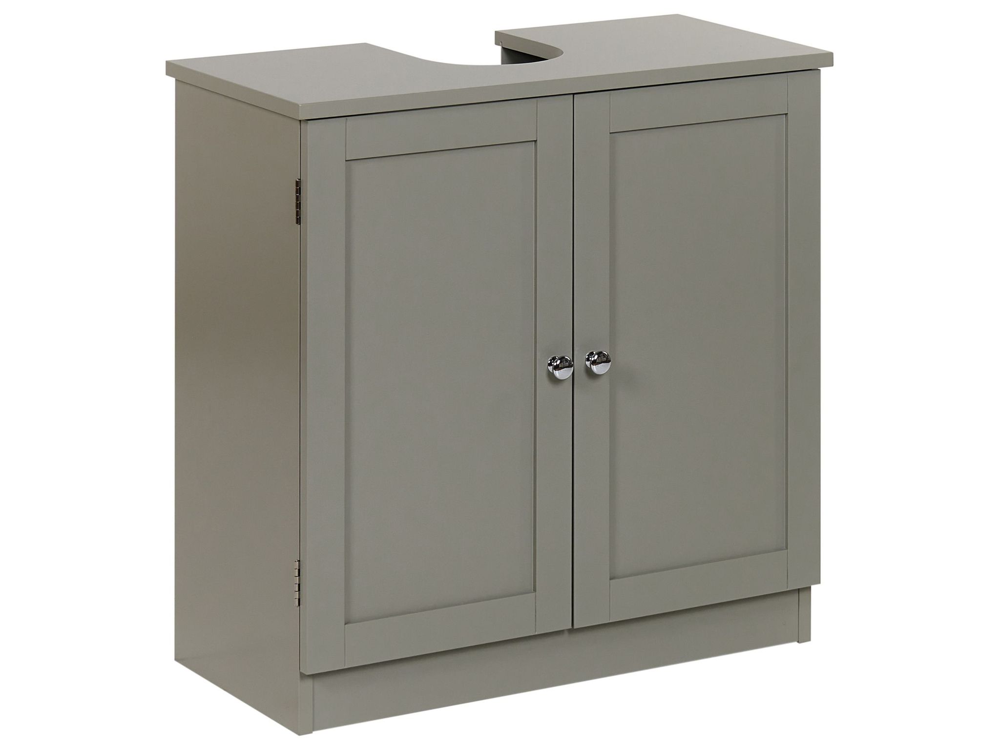 Waschbeckenunterschrank Atjoni 60 Cm Grau