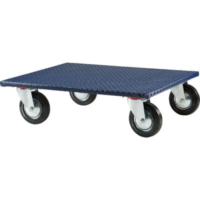 Möbelroller 600x300mm 600kg Kst.Rad 100 mm