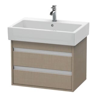 Duravit Waschtischunterschrank Ketho 65x44cm, lei, 2 Schubkästen, wandhängend