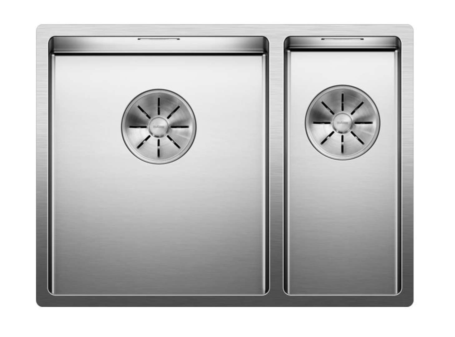 Claron 340/180-if Edelstahl Seidenglanz Becken Links