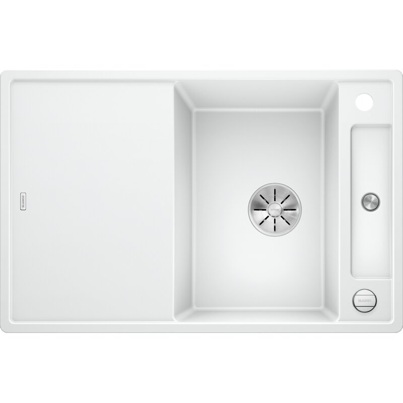 Blanco Axia Iii 45 - Silgranitspüle, 78x51 Cm, Mit Zubehör, Infino, Weiß 523177