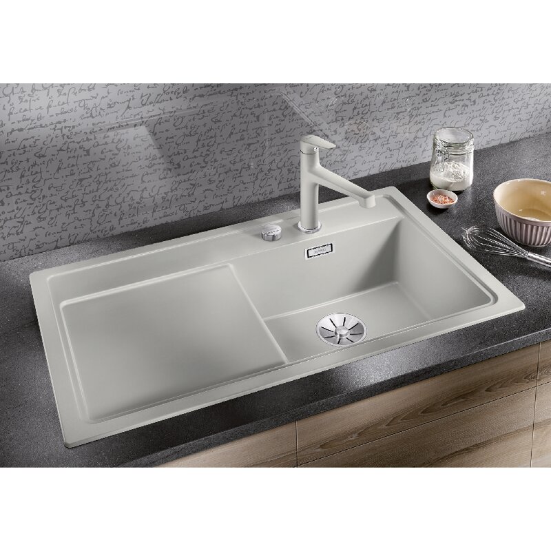 Blanco Zenar 5 - Silgranitspüle, 92x51 Cm, Infino, Weiß 523938