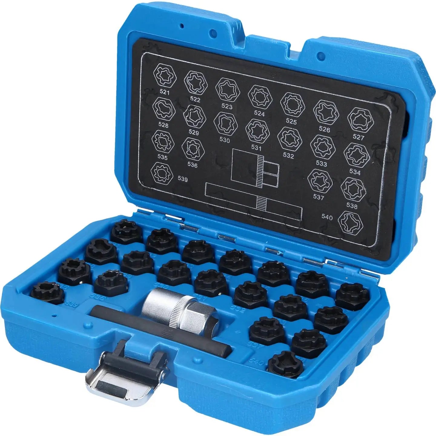 [gebraucht] B-ware Brilliant Tools Felgenschloss Sortiment Radschloss Vw Ersatzsatz 22 Teilig