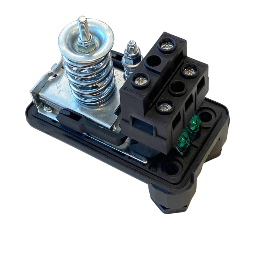 Mcswitch-druckschalter, Wasserdruckregler Für Autoklaven Und Druckerhöhungsanlagen, Druckregelung Für Wasserpumpen, Einstellbar Von 1–5 Bar, Werkseinstellung 2–3 Bar