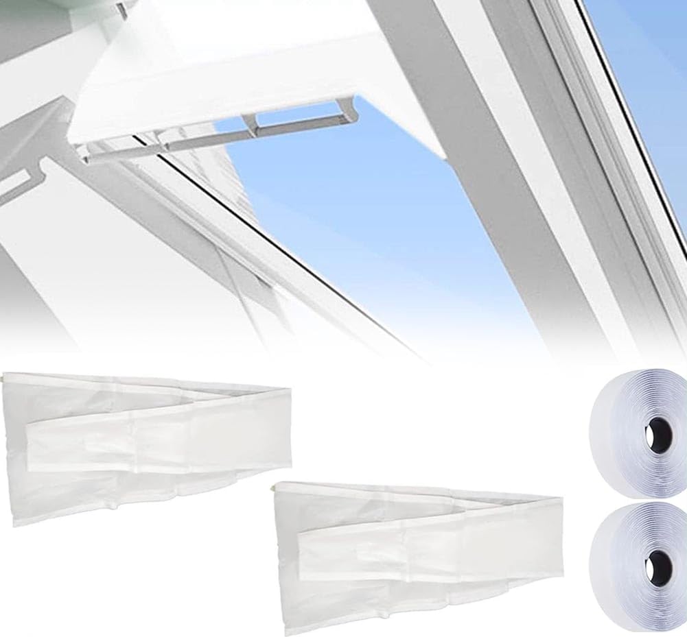 2x190cm Dichtungsset Für Tragbare Klimaanlagen, Isoliergewebe, Fensterdichtung Für Tragbare Klimaanlagen, Mittig Schwenkbare Fenster Mit Einem Umfang Bis Zu 380cm, Für Tragbare Klimaanlagen, Wäschetro