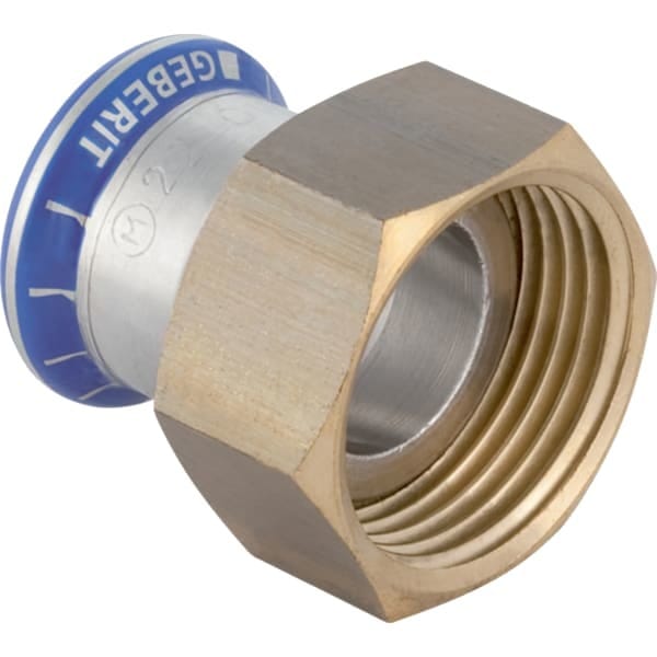 Geberit bergang Mapress d 15xRp 3/4, labs-f, m ÜM, Edelstahl