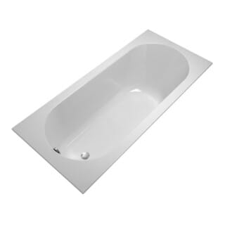 V&B Rechteck-Badewanne Oberon 180x80cm, stone white