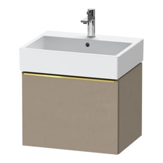 Duravit Waschtischunterschrank D-Neo 58,4x44,2cm, g pol/Lei, 1 Ausz., wandhängend