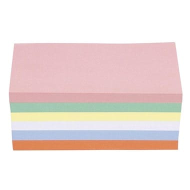 Magnetoplan Kommunikationskarten rechteckig, 500 Stück, sortiert, 200 x 100 mm, VE 500 BL