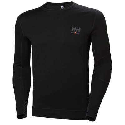 Helly Hansen Funktionsshirt Life Merino, schwarz, Gr. 3XL