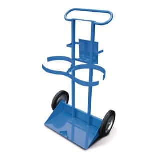 Schweißkraft Universal-Flaschenwagen für 2 x 10-20 l Flaschen