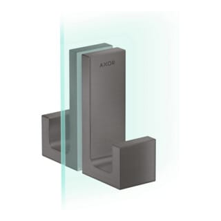 hansgrohe Duschtürg Axor Uni Rectangular brushed black chrome