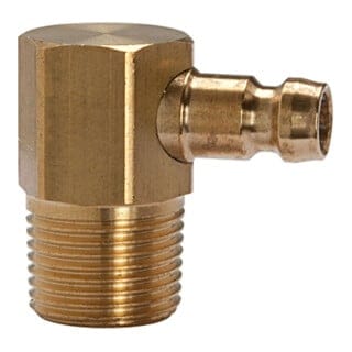 Riegler Temperier-Einstecknippel DN 6, 90°, mit Außengewinde, M14x1,5