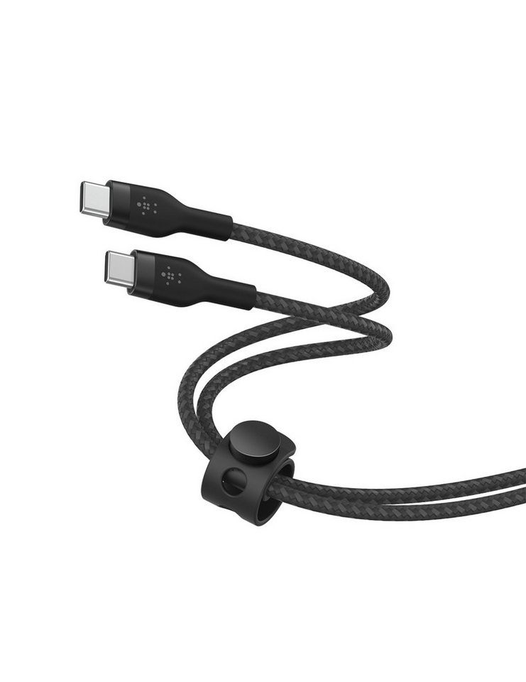 Belkin Flex Usb-c/usb-c Bis 60w 2m, Schwarz Cab011bt2mbk Kabel Und Adapter -computer- Bild 4