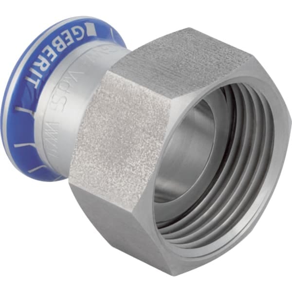 Geberit bergang Mapress d 15mmxG 3/4, labs-f, m ÜWM/CrNi, ES
