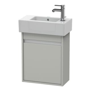 Duravit Waschtischunterschrank Ketho 45x22,5x55cm, wandhängend, T re, betongr matt