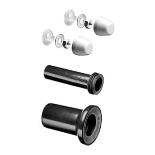 Schell SchellZu-/Ablaufset AL-R 110x160mm, Rohr 45x230mm, f wand WC