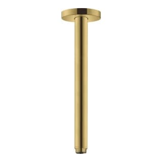 hansgrohe Deckenanschluss S 300mm, pol. gold optic, runde Rosette