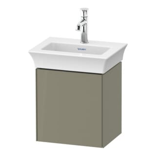 Duravit Waschtischunterschrank White Tulip 38,4x29,8cm, 1 T, An li, steingrau hgl