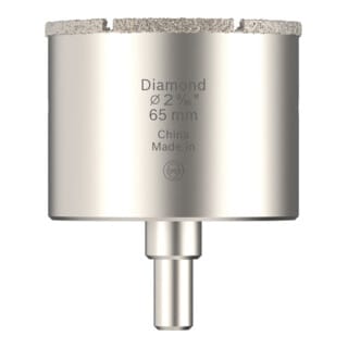 Bosch Tiles Lochsäge mit Aufsteckhalter, 65 x 40 mm