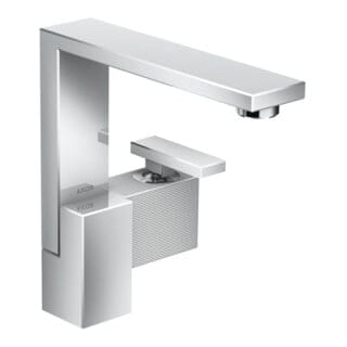 hansgrohe Waschtisch-Einhebelmischer 190 Axor Edge Ausladung 175mm, Diamantschliff, chrom