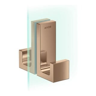 hansgrohe Duschtürg Axor Uni Rectangular polished red gold