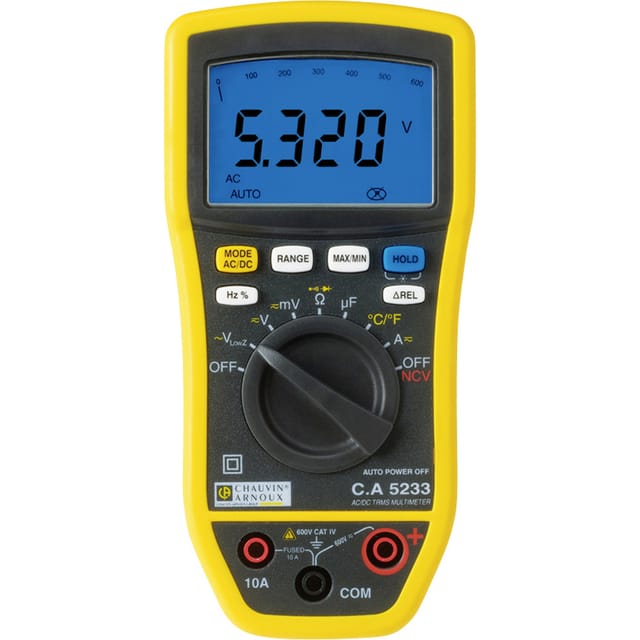Chauvin Arnoux Multimeter C.A 5233