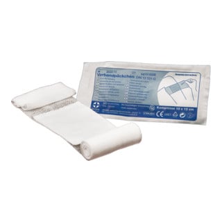 Gramm Medical Verbandpäckchen steril, DIN 13 151-G (groß), 100 x 120 mm