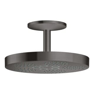 hansgrohe Kopfbrause Axor One m Deckenanschluss, 1j, brush. black chrome