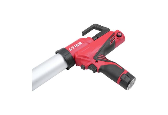 STIER Akku-Kartuschenpistole Basic 4000N, inkl. 2 Akkus + Ladegerät + 400 ml Rohr