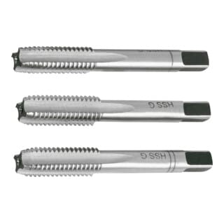Kraftwerk Handgewindebohrer-Set 3-tlg. DIN352 M3