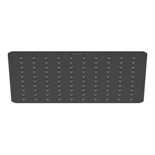 Duravit Kopfbrause 1jet 300 300x300mm, Anschl.-G. G 1/2, sw matt