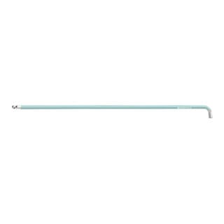PB Swiss Tools Sechskant-Winkelschraubendreher, lang, mit Kugelkopf und kurzem Schenkel, pulverbeschichtet, 1,5 mm