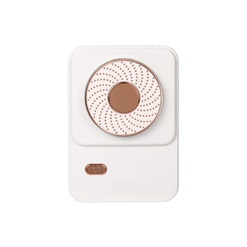 Usb-halsventilator Ohne Rotorblätter, Kleiner Tragbarer Hochleistungsventilator (weiß)