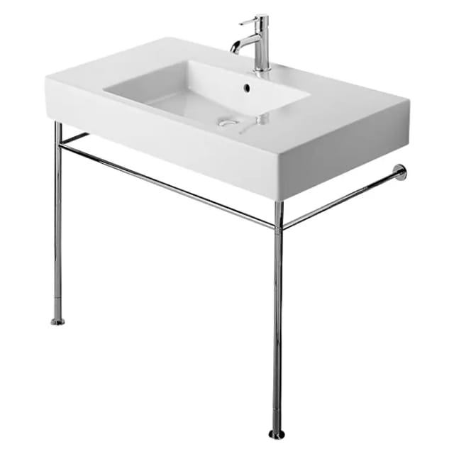 Duravit Metallkonsole Vero f MWT 032985, höhenverst. +6,5cm, chr