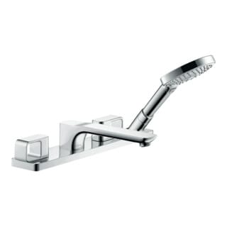 hansgrohe Fertigmontageset Axor Urquiola 4-L-Fliese-Ar, Ausl. 198mm, pol. r gol