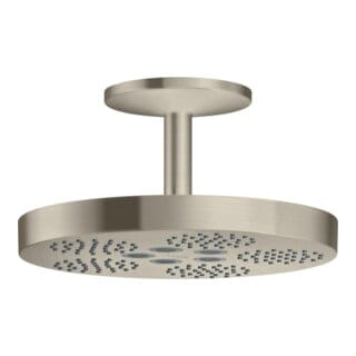 hansgrohe Kopfbrause Axor One m Deckenanschluss, 1jet, brushed nickel